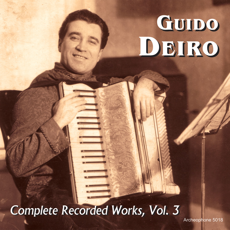 Guido Deiro, Complete Recorded Works, Vol. 3