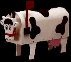 Udderly Fashionable Mailbox