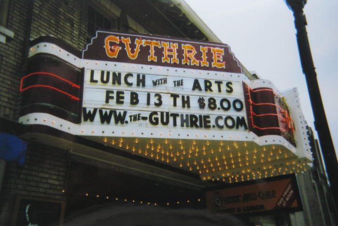Guthrie Theater Marquee