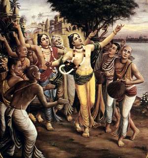 Chaitanya's sankirtan party.