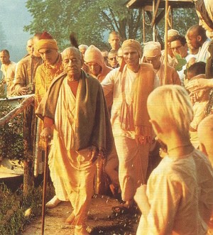 Srila Prabhupada at New Vrindaban