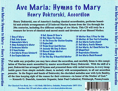 Hymns to Mary Traycard