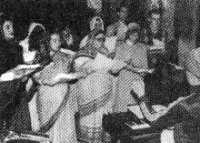 1st full-length choir concert, Jan. 5, 1987.
